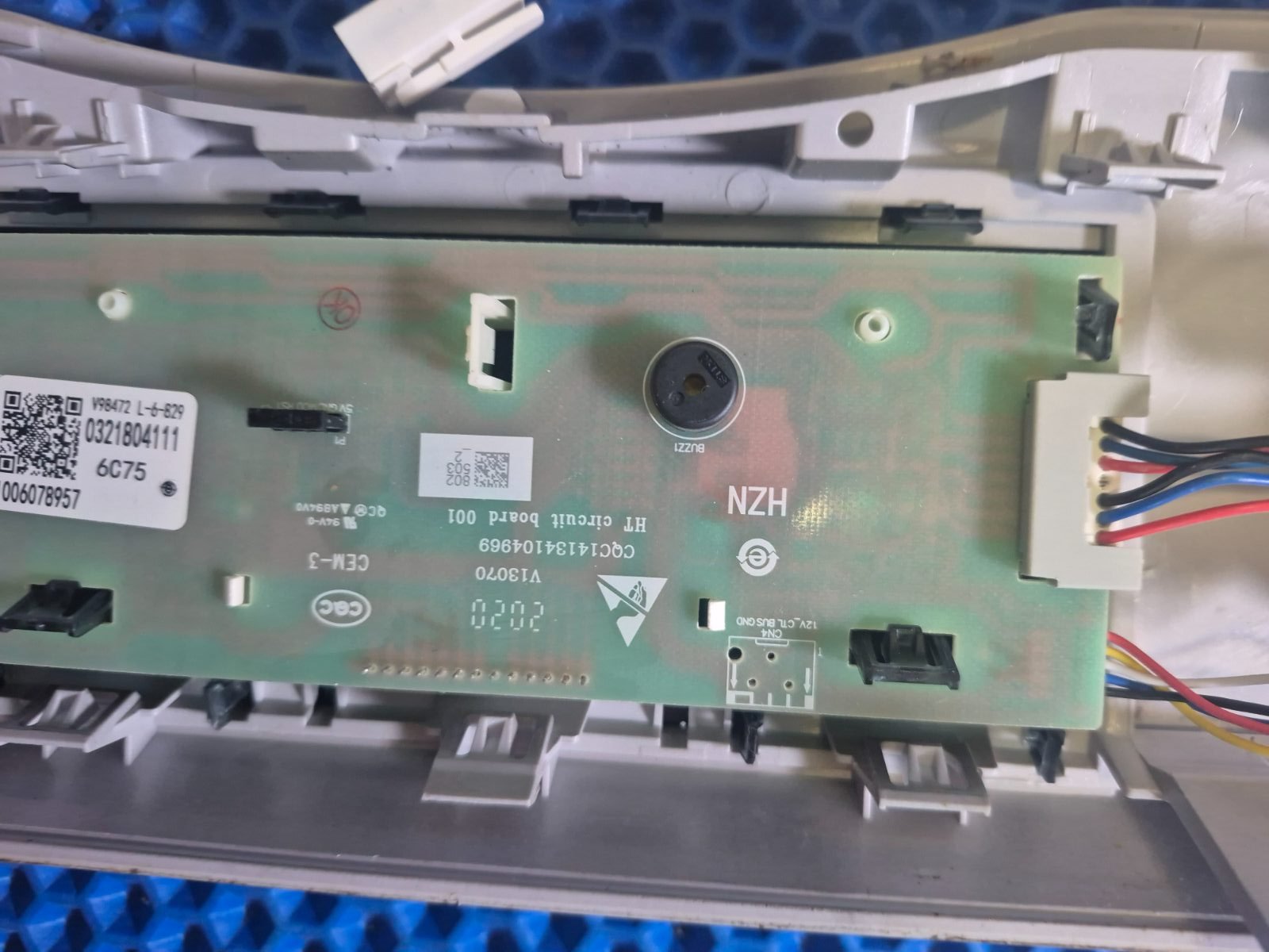Панель управления HW60-BP12929AS — изображение 9